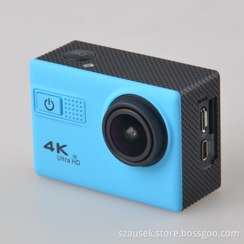2017 hot sales 20 MP action camera 4K high-end quality 170 degree fish-eye wifi cam with waterproof 30m sport camera